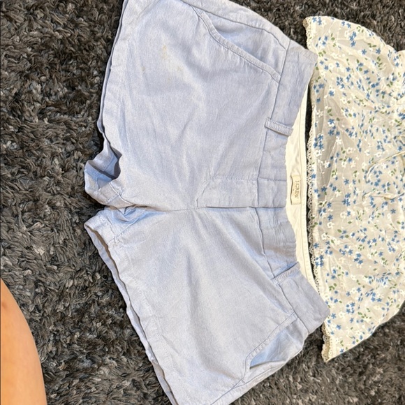 J. Crew Pants - J. Crew Blue Bermuda Shorts Relaxed Fit Cotton Blend